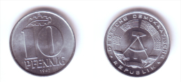 Germany DDR 10 Pfennig 1967 A - 10 Pfennig