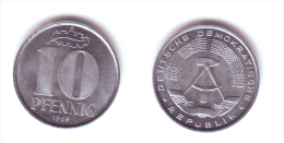 Germany DDR 10 Pfennig 1968 A - 10 Pfennig