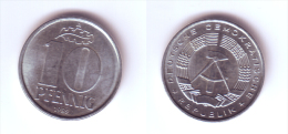 Germany DDR 10 Pfennig 1989 A - 10 Pfennig