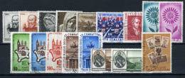 1964 - Italia - Italy - Catg. Sass. 975/989 - Mi. 1157/1173 - Used - (AE23022013....) - Volledige Jaargang