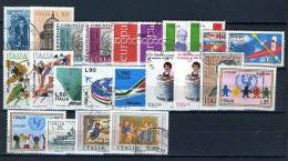 1971 - Italia - Italy - Catg. Sass. 1143/1165 - Mi. 1331/1355 - Used - (AE23022013....) - Volledige Jaargang