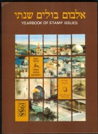 Israel Yearbook - 1988, All Stamps & Blocks Included - MNH - *** - Full Tab - Lots & Serien