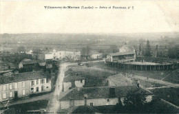 CPA 40 VILLENEUVE DE MARSAN ARENE PANORAMA N° 3 - Villeneuve De Marsan