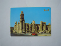 AZERBAIJAN   :BAKY  ,BAKU :the Ancient Railway Station - Azerbaiyan