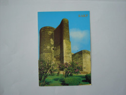 AZERBAIJAN   :BAKY  ,BAKU :    The Fortreess Of Baku ,Maidens Tower - Azerbaiyan