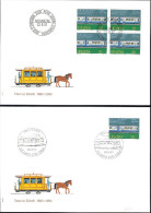 Suisse, 1982, Zuri-Tram, Tramway In Zürich , FDC Et Oblitération Spéciale, 28-8-82 - PP00240 - Tranvie