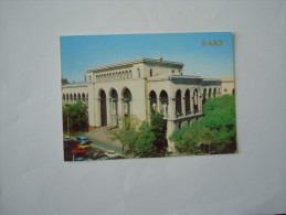 AZERBAIJAN   :BAKY  ,BAKU :    The  Library Named After M.F Akhundov - Azerbaigian