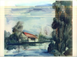 Maurice Vlaminck   L'Etang  Reproduction Tableau  TBE - Other & Unclassified