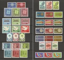 Portugal 1960-73 Lot Europa CEPT All Sets MNH AC.832 - Collections