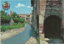 K1976 Foligno (Perugia) - Canale Carbonara - Portici Delle Conce - Stemma Cittadino / Non Viaggiata - Foligno