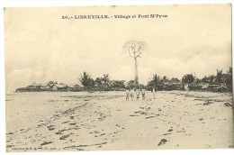 S1636 - Libreville  Village Et Pont M'Pyra - Gabon