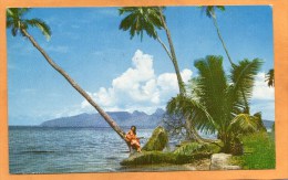 Tahiti Old Postcard Mailed - Tahiti