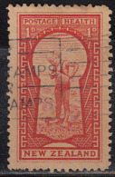 New Zealand Used "The Key To Health", 1935, - Used Stamps