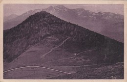 Cp , 65 , Le COL D'ASPIN (alt. 1497 M.) Reliant La Vallée De Campan à La Vallée D'Aure , Au Fond, Le Massif De L'Arbizon - Campan