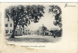 Carte Postale Ancienne Surinam - Paramaribo. Heerenstraat Oostelijk Gedeelte - Suriname