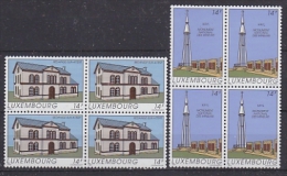 Luxemburg 1991 Redange +  Monument Des Mineurs 2v Bl Of 4 ** Mnh (F2622) - Nuevos