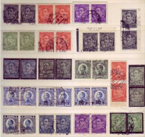 KING ALEXANDER-LOT-PAIRS-SHS-YUGOSLAVIA-1921-1934 - Collezioni & Lotti