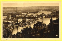 LYON: Confluent Du Rhône Et De La Saône. Ponts De La Mulatière Et Quais Du Port Rambaud - Lyon 7