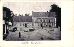 Velzeke Velsique  1CP Zicht Op Het Dorp    Winkel Ijzerwaren 1909 - Oudenaarde