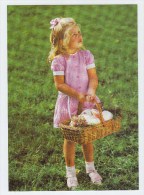 Hungary BUNNY RABBIT POSTCARD 1989 - Lapins