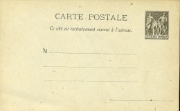 FRANCE Y&T Entier - Carte-postale - Sage 89-CP4 ** - Standard Postcards & Stamped On Demand (before 1995)