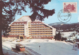 2878A PREDEAL, THE ORIZONT HOTEL, CM MAXICARD, ROMANIA - Cartoline Maximum