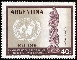 Argentina 0595 ** Foto Estandar. 1959 - Unused Stamps