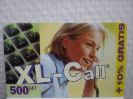 Prepaidcard Xl-Call 500 Bef Belgique - [2] Prepaid & Refill Cards