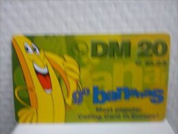 Prepaidcard  Germany Go Bananas 20 DM - [2] Mobile Phones, Refills And Prepaid Cards