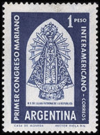 Argentina 0628 ** Foto Estandar. 1960 - Unused Stamps