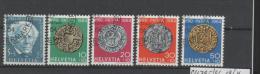 CHMi.Nr.795-96/  SCHWEIZ - 1964, Pro Patria. Münzen - Oblitérés