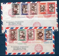 Vaticano --Storia Postale 1961 Per USA ESPRESSO - Brieven En Documenten