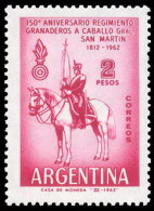 Argentina 0656 ** Foto Estandar. 1962 - Unused Stamps