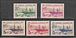 Algerie  1939    N° 153 à 157    Neuf  X  (  Trace De Charniere  ) Série Compléte 5 Valeurs - Ungebraucht