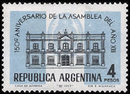 Argentina 0670 ** Foto Estandar. 1963 - Nuevos