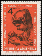 Argentina 0701 ** Foto Estandar. 1965 - Unused Stamps