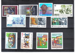 LOT629 VEREINTE NATIONEN UNO GENF 1991 MICHL  198/209  Postfrisch Siehe ABBILDUNG - Neufs