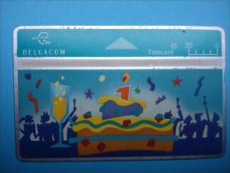 Carte Privee 1 Ans Belgacom Used - Sans Puce