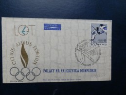 47/584 LETTRE  POLOGNE - Flugzeuge