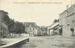 Nov14 387: Chalindrey  -  Place De La Fontaine  -  Ecole - Chalindrey
