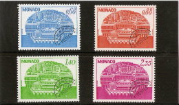 MONACO  PREOBLITERES   N° 62/65  NEUFS ** MNH  DE1979 - Preobliterati