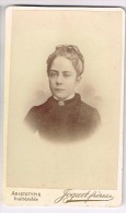 CDV - JOQUET FRERE à Lyon - Datée : 24 8bre 1891 - Portrait D'une Femme  (2scans) - Antiche (ante 1900)