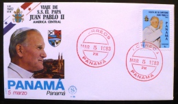 PANAMA Pape Jean PAUL II. Visite Du Pape AMERIQUE CENTRALE. 5 Marzo 1983. Cover - Päpste
