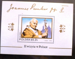 POLOGNE Pape Jean PAUL II. Yvert BF 99. Mnh. ** - Papes