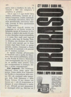 1967 - PRORASO - 1 Pagina Pubblicità  Cm. 13 X 18 - Revistas