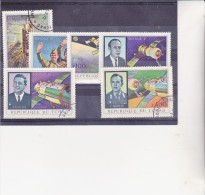 TCHAD - POSTE AERIENNE -N° 105 A 110  OBLITERES -SOYOUZ - - Gebraucht