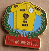 TOUR DE SUISSE CYCLISTE 1996 - VELO -  MAILLOT JAUNE CREDIT SUISSE CS - SKA - TDS - LAURIERS - BIKE - SCHWEIZ  -   (5) - Cyclisme