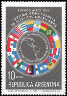 Argentina 0775 ** Foto Estandar. 1966 - Unused Stamps