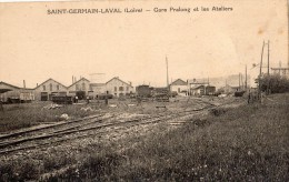 SAINT-GERMAIN-LAVAL GARE PRALONG ET LES ATELIERS - Saint Germain Laval