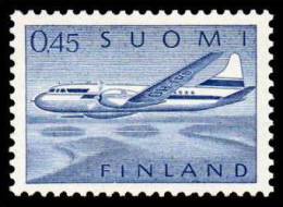 FINLAND/Finnland, M-63 Definitive Landscapes Mk 0,45 Commercial Aeroplane HaP** - Neufs